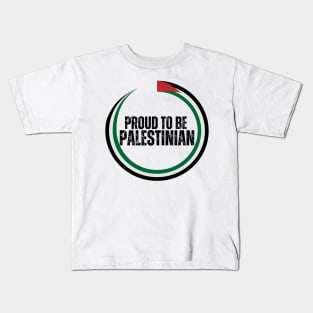 Proud To Be Palestinian Kids T-Shirt